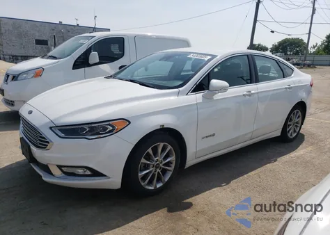 2017 Ford Fusion Se Hybrid из США, поврежденный, VIN 3FA6P0LU9HR400743